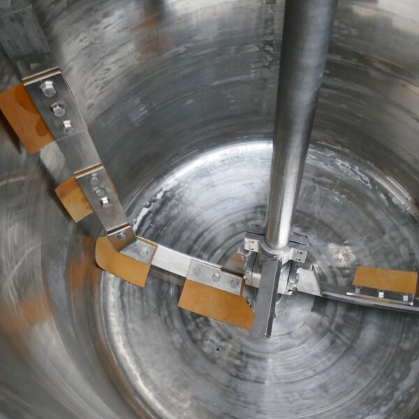 1660 liter tank in Acid-proof 316