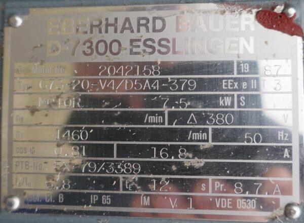 1660 liter tank in Acid-proof 316