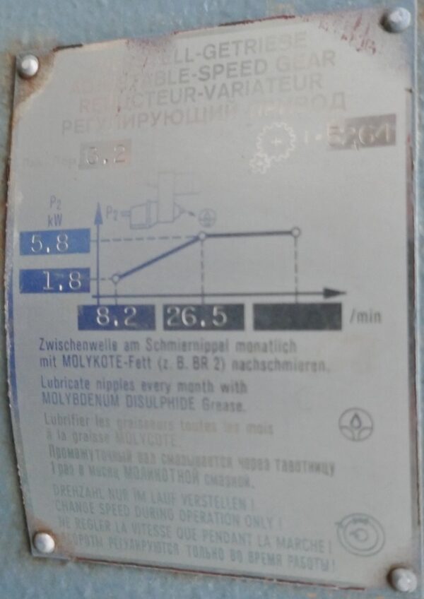 1660 liter tank in Acid-proof 316