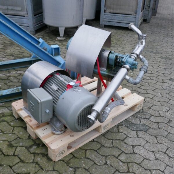 1660 liter tank in Acid-proof 316
