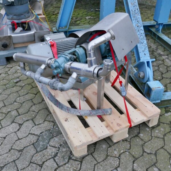 1660 liter tank in Acid-proof 316