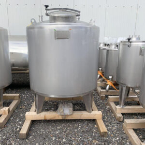 1000 liter tank in Acid-proof 316