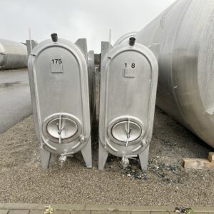 2500 liter tank in Stainless 304