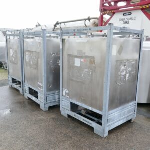 1000 liter tank in 304 stainless steel