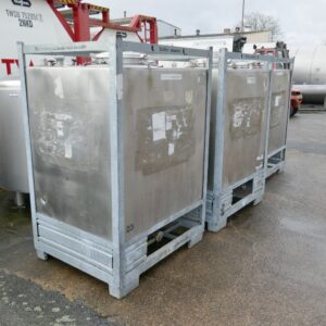1000 liter tank in 304 stainless steel