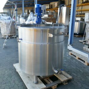 1000 liter tank in Acid-proof 316