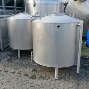 1250 liter tank in stainless steel 304
