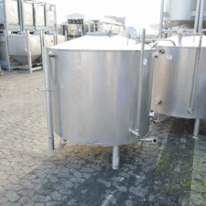 1250 liter tank in stainless steel 304