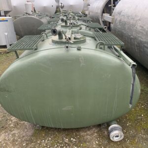 1500 liter tank in 304 stainless steel