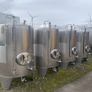 1800 liter tank in 304 stainless steel