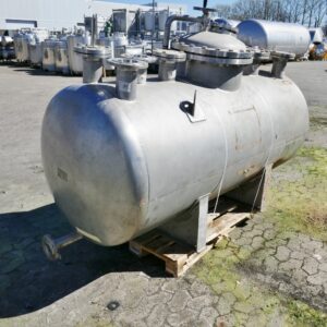 1600 liter tank in Acid-proof 316