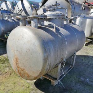 1600 liter tank in Acid-proof 316