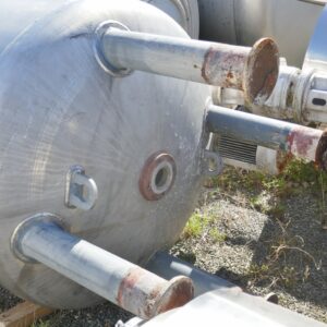 2728 liter tank in Acid-proof 316