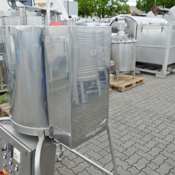 60 liter tank in stainless steel 304