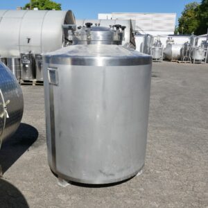 1000 liter tank in Acid-proof 316