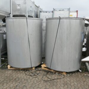 4000 liter tank in Acid-proof 316
