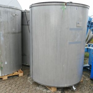4000 liter tank in Acid-proof 316