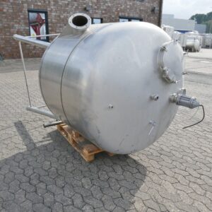 2000 liter tank in 304 stainless steel