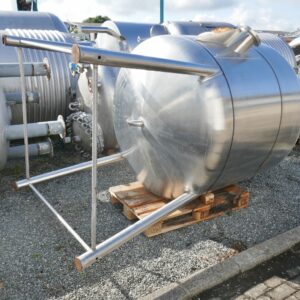 2000 liter tank in 304 stainless steel