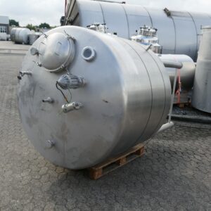 2500 liter tank in Stainless 304