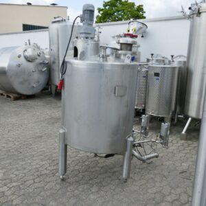 500 liter tank in Acid-proof 316