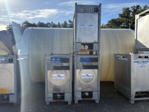 1000 liter tank in 304 stainless steel