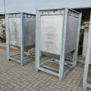 1100 liter tank in Stainless 304