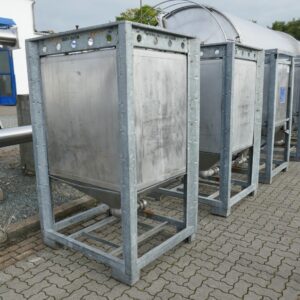 1100 liter tank in Stainless 304