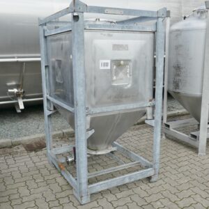 1100 liter tank in Stainless 304