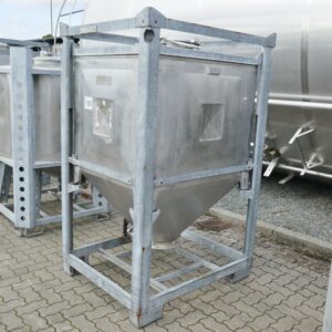 1100 liter tank in Stainless 304
