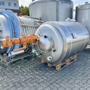 1850 liter tank in stainless steel 304