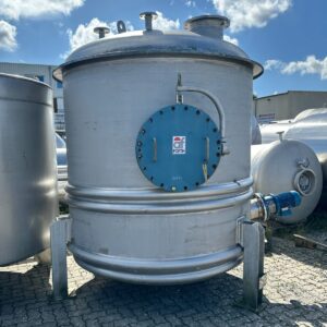 6875 liter tank in Acid-proof 316