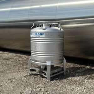 800 liter tank in 304 stainless steel