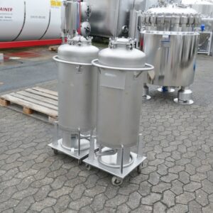 100 liter tank in Acid-proof 316