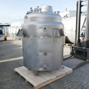 2950 liter tank in Acid-proof 316