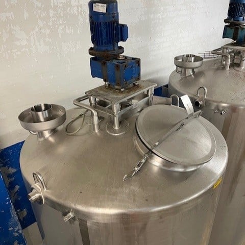 3000 liter tank in 304 stainless steel