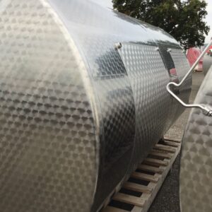 8000 liter tank in 304 stainless steel