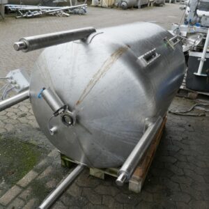 1000 liter tank in 304 stainless steel