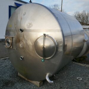 8000 liter tank in Acid-proof 316