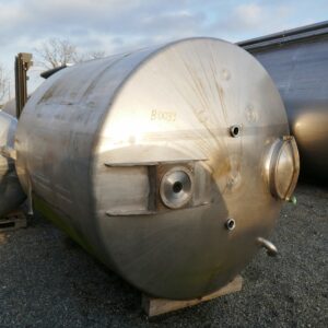 8000 liter tank in Acid-proof 316