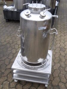 80 liter tank in Acid-proof 316