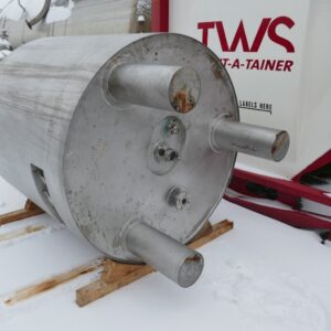 2000 liter tank in Acid-proof 316