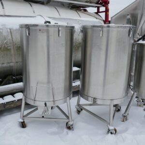 500 liter tank in 304 stainless steel