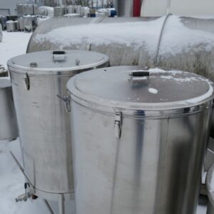 500 liter tank in 304 stainless steel