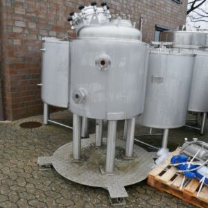 507 liter tank in Acid-proof 316