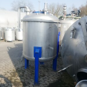 1000 liter tank in 304 stainless steel
