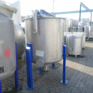 1000 liter tank in 304 stainless steel