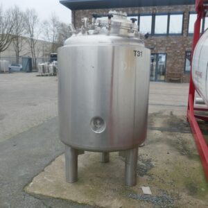 1100 liter tank in Acid-proof 316