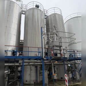 100000 liters tank in Acid-proof 316