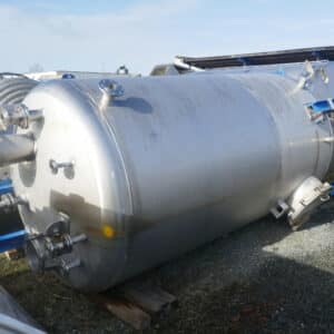 12043 liter tank in Acid-proof 316